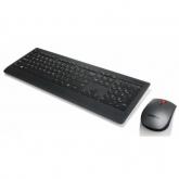 Kit Wireless Lenovo - Tastatura, USB, Black + Mouse Laser, USB, Black