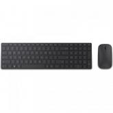 Kit Wireless Microsoft Designer Desktop - Tastatura, Bluetooth, Black + Mouse BlueTrack, Bluetooth, Black