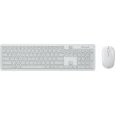 Kit wireless Tastatura Microsoft, USB, Black + Mouse optic, USB, Glacier