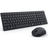 Kit Wireless Dell KM555 - Tastatura, Bluetooth/USB Wireless, Layout US, Black + Mouse Optic, Bluetooth/USB Wireless, Black