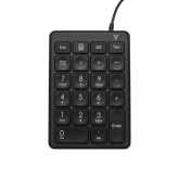Tastatura numerica V7 KP350, USB-A, Black