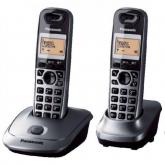 Telefon Fix Panasonic Twin KX-TG2512PDT DECT, Grey