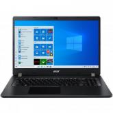Laptop Acer Travel Mate P2 TMP215-52,  Intel Core i7-10510U, 15.6inch, RAM 8GB, SSD 256GB, Intel UHD Graphics, Windows 10 Pro, Shale Black