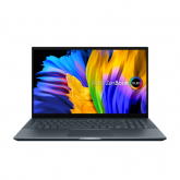 Laptop ASUS ZenBook 15 OLED UM5500QE-KY203X, AMD Ryzen 7 5800H, 15.6inch Touch, RAM 16GB, SSD 512GB, GeForce nVidia RTX 3050 Ti 4GB, Windows 11 Pro, Pine Grey - RESIGILAT