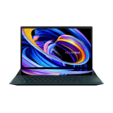 Laptop ASUS ZenBook Duo 14 UX482EG-HY256R, Intel Core i7-1165G7, 14inch Touch, RAM 16GB, SSD 1TB, nVidia GeForce MX450 2GB, Windows 10 Pro, Celestial Blue