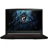 Laptop MSI Gaming GF63 Thin 11SC, Intel Core i7-11800H, 15.6inch, RAM 16GB, SDD 512GB, nVidia GeForce RTX 3050 Ti 4GB, Free DOS, Black