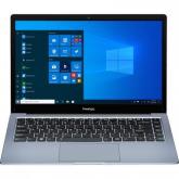 Laptop Prestigio SmartBook 141 C4, AMD A4-9120e, 14.1inch, RAM 4GB, eMMC 64GB, AMD Radeon R3, Windows 10 Pro, Dark Grey