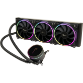 Cooler procesor Inter-Tech LC-360 RGB, ARGB LED, 3 x 120 mm, Black