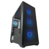 Carcasa LC Power 811B - Meshwork_XL Dark, Fara sursa