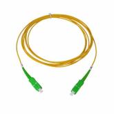 Patch Cord Braun, LC/APC-LC/APC, 3m, Yellow-Green