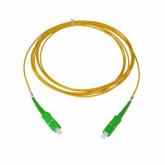 Patch cord Braun, LC/APC - LC/APC, 1m, Yellow-Green