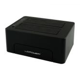 Docking Station HDD LC Power LC-DOCK-C, SATA3, USB 3.1 Tip C, 2.5inch, Black