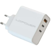 Incarcator retea LC Power LC-GAN-65, 3 A, 65 W, White