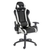 Scaun gaming LC Power LC-GC-2, Black-White