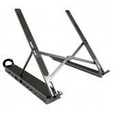Stand laptop LC-Power LC-HUB-C-MULTI-STAND, Anthracite
