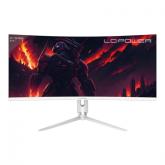 Monitor LED Curbat LC Power LC-M34-Q-C-PRO, 34inch, 3440x1440, 1ms, White