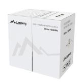 Cablu retea Lanberg LCU5-12CU-0305-S, Cat.5e, UTP, 305m, Grey