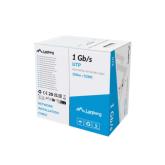 Cablu de retea Lanberg LCU6-10CC-0100-S, U/UTP, Cat. 6, 100 m, Gray 