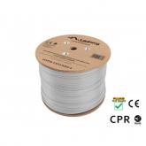 Cablu retea Lanberg LCUF6L-11CU-0305-S, Cat.6A, U/FTP, 305m, Gray