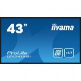 Business Display Iiyama Seria ProLite LE4341S-B1, 43inch, 1920x1080pixeli, Black