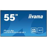 Business TV Iiyama Seria ProLite LE5540UHS-B1, 55inch, 3840x2160pixeli, Black