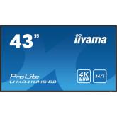 Business TV Iiyama Seria ProLite LH4341UHS-B2, 43inch, 3840x2160pixeli, Black