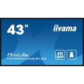 Business Display Iiyama Seria ProLite LH4354UHS-B1AG, 43inch, 3840x2160pixeli, Black