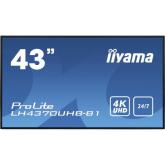 Business Display Iiyama Seria ProLite LH4370UHB-B1, 43inch, 3840x2160pixeli, Black