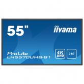 Business TV Iiyama Seria ProLite LH570UHB-B1, 55inch, 3840x2160pixeli, Black