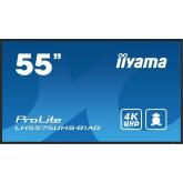 Business Display Iiyama Seria ProLite LH5575UHS-B1AG, 55inch, 3840x2160pixeli, Black