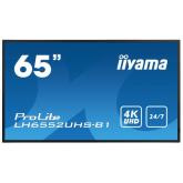 Business TV Iiyama Seria ProLite LH6552UHS-B1, 65inch, 3840x2160pixeli, Black