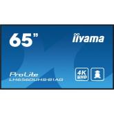 Business Display Iiyama Seria ProLite LH6560UHS-B1AG, 65inch, 3840x2160pixeli, Black