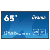 Business Display Iiyama Seria ProLite LH6570UHB-B1, 65inch, 3840x2160pixeli, Black