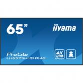 Display Interactiv Iiyama Seria ProLite LH6575UHS-B1AG, 65inch, 3840x2160pixeli, Black