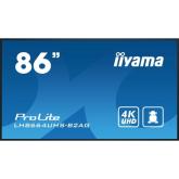 Business Display Iiyama Seria ProLite LH8664UHS-B2AG, 86inch, 3840x2160pixeli, Black
