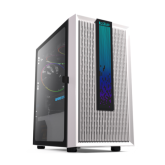 Carcasa PcCOOLER PLATINUM LM200 MESH RGB White, Fara sursa