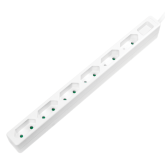 Prelungitor Logilink LPS231, 6 x CEE 7/3, 1.5 m, White