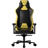 Scaun gaming LORGAR Base 311, Black-Yellow