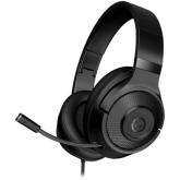Casti cu microfon LORGAR Noah 101, 3.5 mm jack, Black