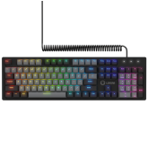 Tastatura LORGAR Azar 514, RGB LED, USB-A, Black