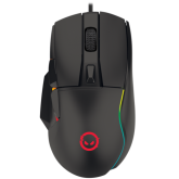 Mouse Optic LORGAR Jetter 357, RGB LED, USB-A, Black