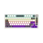 Tastatura LORGAR KBP7075W, RGB LED, USB/USB Wireless/Bluetooth, Beige