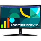 Monitor LED Curbat Samsung Essential S3 LS24D366GAUXEN, 24 inch, 1920 x 1080 pixeli, 4 ms, Black