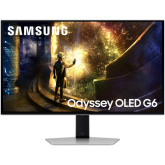 Monitor OLED Samsung Odyssey G6 S27DG610SU, 27 inch, 2560x1440, 0.03 ms GtG, Silver