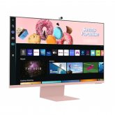 Monitor LED Samsung Smart M8 S32BM80PUU, 32 inch, 3840x2160, 4ms GTG, Pink