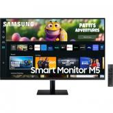 Monitor LED Samsung Smart M5 LS32CM500EUXDU, 32inch, 1920x1080, 4ms, Black