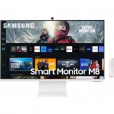  Monitor LED Samsung Smart M8 M80C, 32inch, 3840x2160, 4ms GTG, Warm White