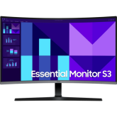 Monitor LED Curbat Samsung Essential S3 LS32D396GAUXEN, 32 inch, 1920 x 1080 pixeli, 4 ms GTG, Black