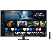 Monitor LED Samsung Smart M7 LS32FM700UUXDU, 32 inch, 3840 x 2160 pixeli, 4 ms GTG, Black