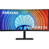 Monitor LED Curbat Samsung LS34A650UBUXEN, 34inch, 3440x1440, 5ms GTG, Black